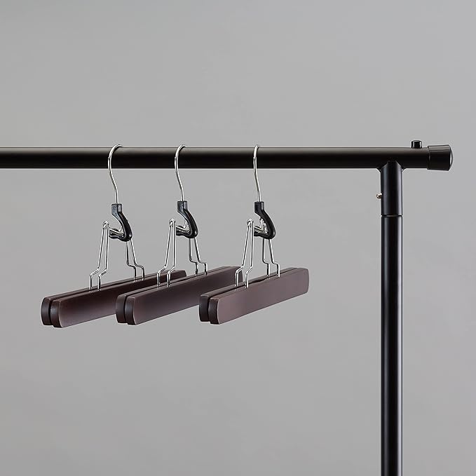Amazon Basics Wooden Pants Hangers - Image 7