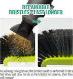 18" Pool Brush Head for Cleaning Swimming Pool Walls, Curved Ends - Image 5
