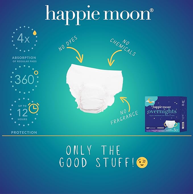 Organic Cotton Cover Tween & Teen Period Pads | Ultra Thin Pads - Image 5