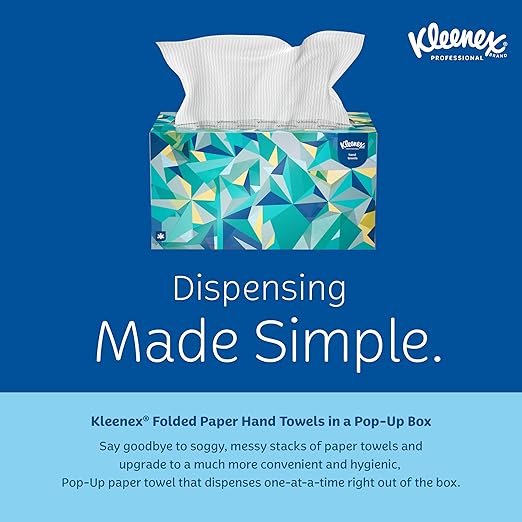Kleenex Professional Paper Hand Towels, Premium Absorbency Pockets, Pop-Up Box - Image 8