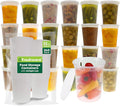 Freshware Food Storage Containers 32 oz Plastic Deli Containers by Freshware