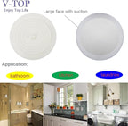 Shower Drain Hair Catcher Tub Stopper, V-TOP Drain Cover - Image 5