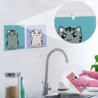 6 Pack Swedish Dishcloths for Kitchen, Cat Gifts for Cat Lovers Swedish Rags - Image 4
