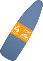 Ironing Board Cover and Pad | 100% Cotton Cover by ZOESHOMEWARE