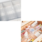 Onerbuy 8pcs Adjustable Grid Drawer Dividers DIY Plastic Closet Separator Tidy - Image 6