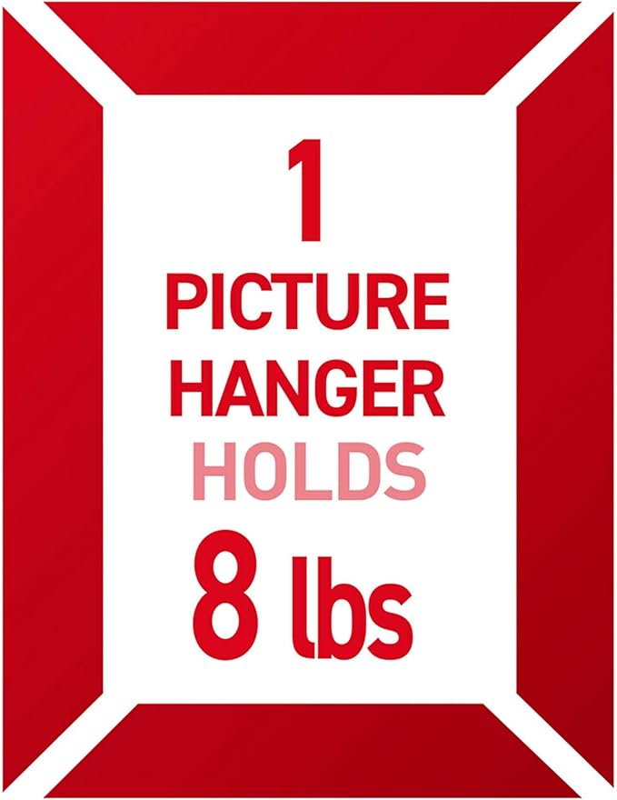 Command 8 lb Jumbo Universal Picture Hanger, 3 Frame Hangers and 8 Command - Image 3