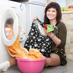 Shappy 2 Pcs Large Travel Laundry Bag Washable Waterproof Wet Dry Large Dirty - Image 6