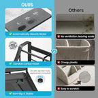 BOTEMY Toothbrush Holder with Instant Drying Stone - Image 5