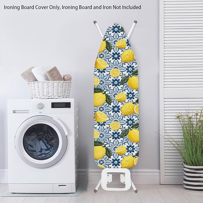 Sprowallow Tribal Lemon Ironing Board Cover and Pad - Image 3