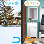 Suptikes 2 Pack Door Draft Stopper，Door Sweep - Image 3