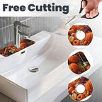 Kitchen Sink Splash Guard Faucet Mat Autumn Fall Pumpkin 15"x5.5", Diatom Mat - Image 3