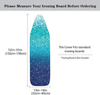 Iron Board Cover Anti-Burning Heat Insulation Blue Shine Ironing Board - Image 5