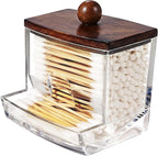 SheeChung 10Oz Acrylic Qtip Holder Dispenser by SheeChung