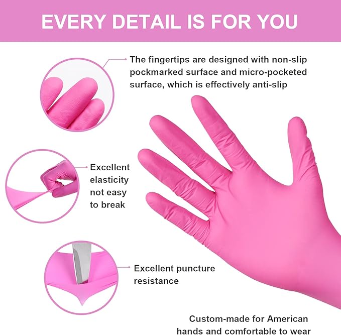 FINITEX Nitrile Disposable Latex-Free Gloves - Image 8