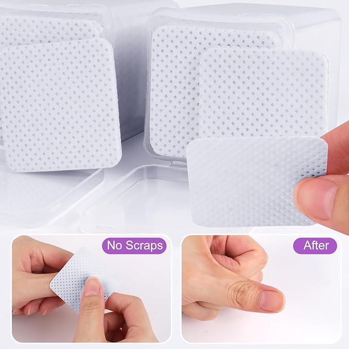 200pcs Nail Cotton Pads, 1 Pull-Off Pump-Style Bottle Suitable - Image 7