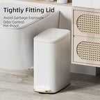 KUK Slim Bathroom Trash Can - Image 2