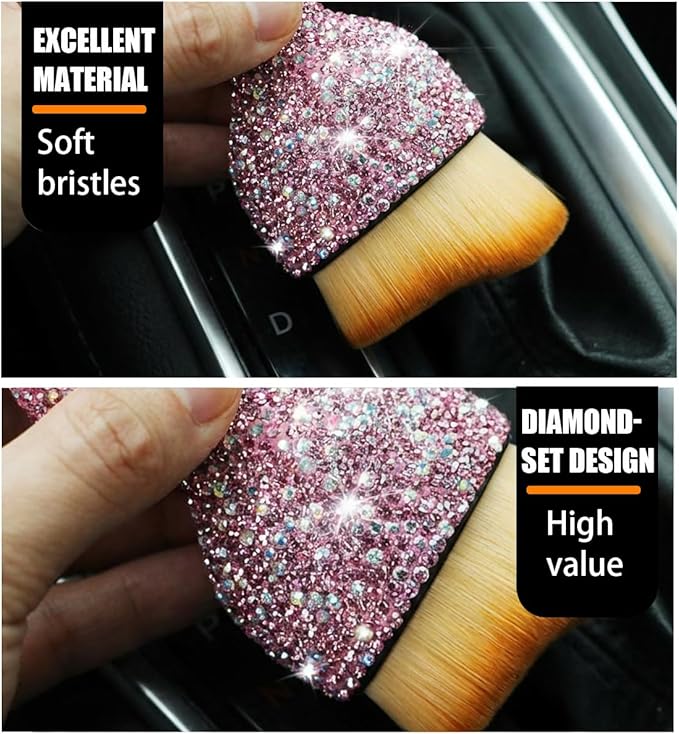 zipelo Auto Interior Dust Brush, Car Detailing Cleaning Brush - Image 6