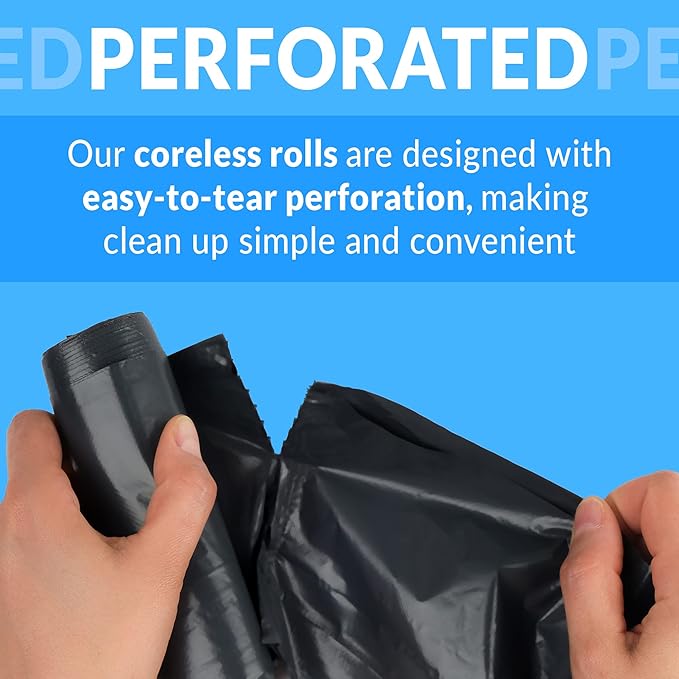 Reli. 13 Gallon Trash Bags | 1000 Bags | Black | Tall Kitchen | Strong | Garbage - Image 5