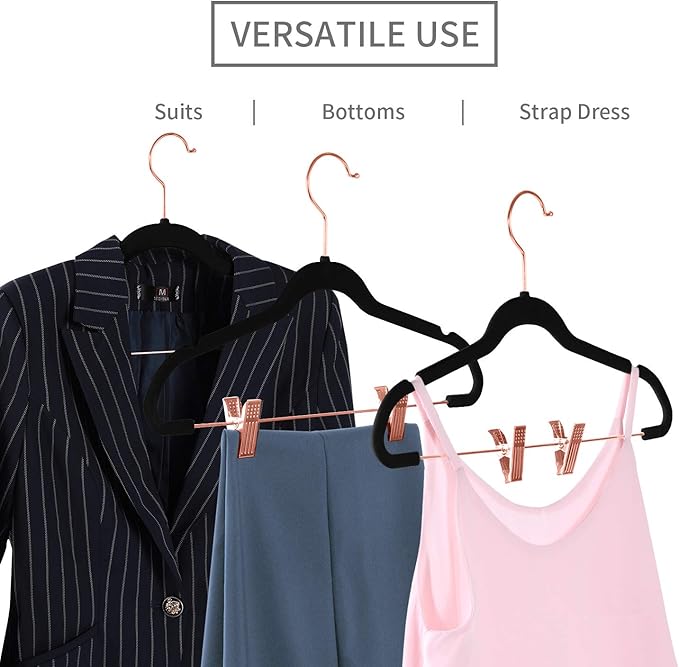 MIZGI Premium Velvet Pants Hangers - Image 4