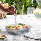 GUSTO [25 Sets 8-Inch Square Foil Pans - Image 6