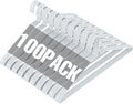SPECILITE Wire Metal Clothes Hangers Bulk 100 Pack by SPECILITE