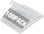 SPECILITE Wire Metal Clothes Hangers Bulk 100 Pack by SPECILITE