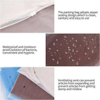 30 Pcs Clothes Packaging Bags Plastic Packing Bags Reusable Zip Clothing Bag - Image 3