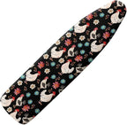 Chicken Floral Ironing Board Cover and Pad Full Size Ironing Mat by Tomeusey