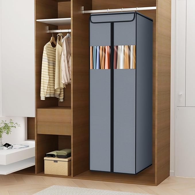 Zilink Garment Bags for Hanging Clothes 54" Hanging Storage Bags for Clothes - Image 2