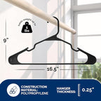 Plastic Hangers 50 Pack - Image 2