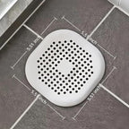 2PCS Shower Drain Pipe Catcher/Filter/Cover/Filter/Catcher, Silicone Drain - Image 4