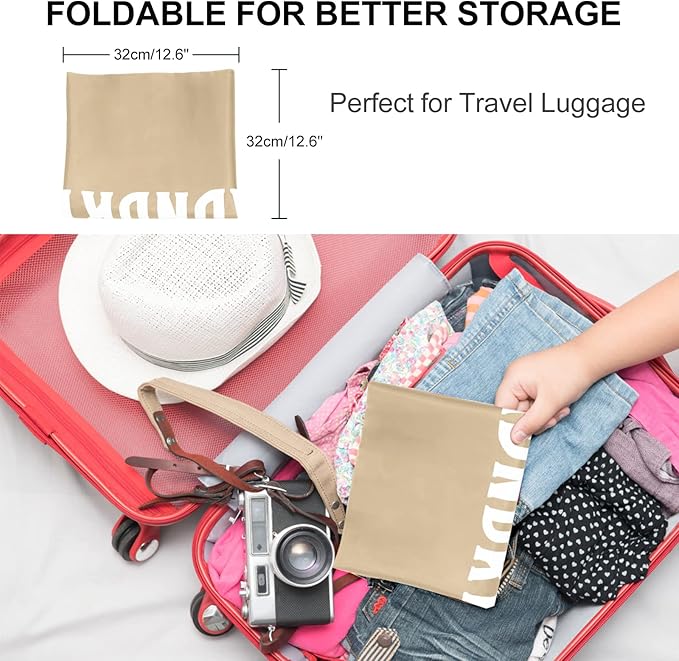 2 Pack XL Travel Laundry Bag, Machine Washable Dirty Clothes Organizer - Image 7