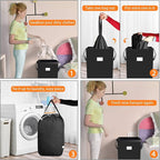 MCleanPin 225L Laundry Hamper Collapsible Laundry Basket - Image 4