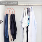 MIZGI Premium Velvet Hangers 60 Pack Heavyduty- Non Slip No Shoulder Bump Suit - Image 7