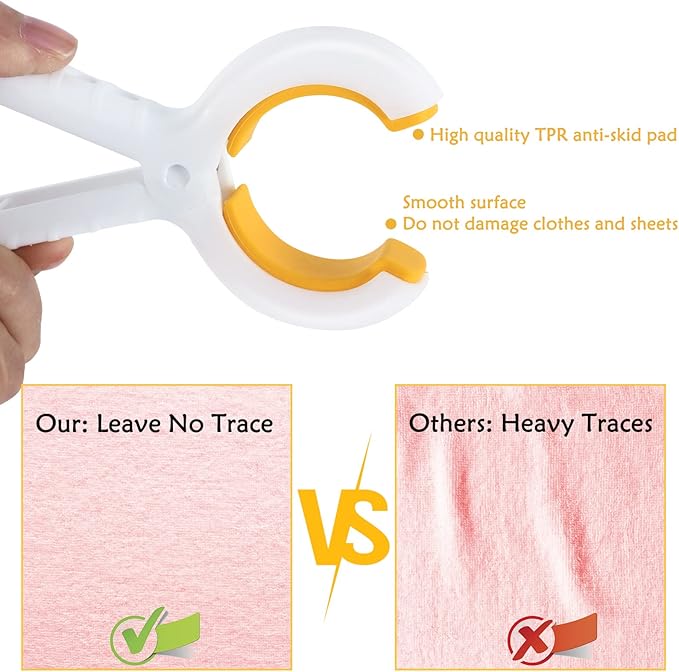 6pcs Towel Clips for Sun Loungers Large Beach Towel Clips Strong Grip Clothes - Image 3