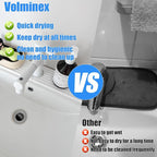 Kitchen Sink Faucet Mat, Diatomaceous Earth Quick Dry Sink Splashback Drying Mat - Image 4