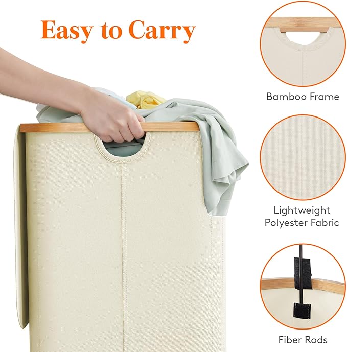 Lifewit 150L Laundry Basket - Image 6