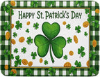 Happy St. Patrick's Day Green Dish Drying Mat 18 x 24 Inch by APORTT
