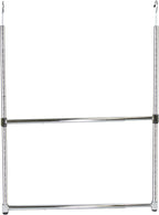 Oceanstar ACR1538C 2-Tier Portable Adjustable Rod Closet Hanger - Image 3