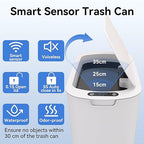 Automatic Motion Sensor Bathroom Trash Can - Image 6