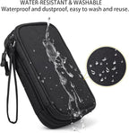 Electronics Organizer Travel Bag, Small Cable Organizer Case Waterproof - Image 4