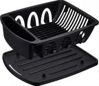 Tribello Sink Dish Drying Rack, Heavy Duty Hard Plastic Drying Rack, Dish - Image 4