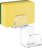 NiHome Clear Acrylic Kitchen Sink Sponge Holders 2PCS by NiHome