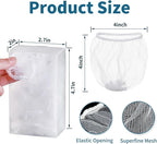 200 PCS Kitchen Disposable Mesh Sink Strainer Bags, Anti-Clogging Drain Filters - Image 2