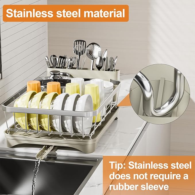 Stainless Steel Dish Drying Rack – 304 Grade Dish Racks - Image 6