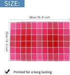 Bright Large Kitchen Towels, 16 Inch x 26 Inch Buffalo Check Dish Towels - Image 6