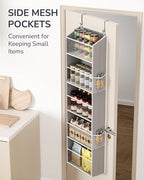 ULG Clear Over The Door Organizer 5-Tier Hanging Storage - Image 5