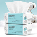 Disposable Face Towel 200 Count, Ultra Soft & Thick Washcloths, Biodegradable by Unknown