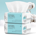 Disposable Face Towel 200 Count, Ultra Soft & Thick Washcloths, Biodegradable by Unknown