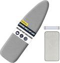 Ironing Board Cover and Pad 15"x54" Extra Thick Natural Cotton, Scorch and by UniSimp